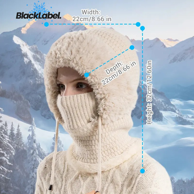 Black Label 4-in-1 Winter Beanie