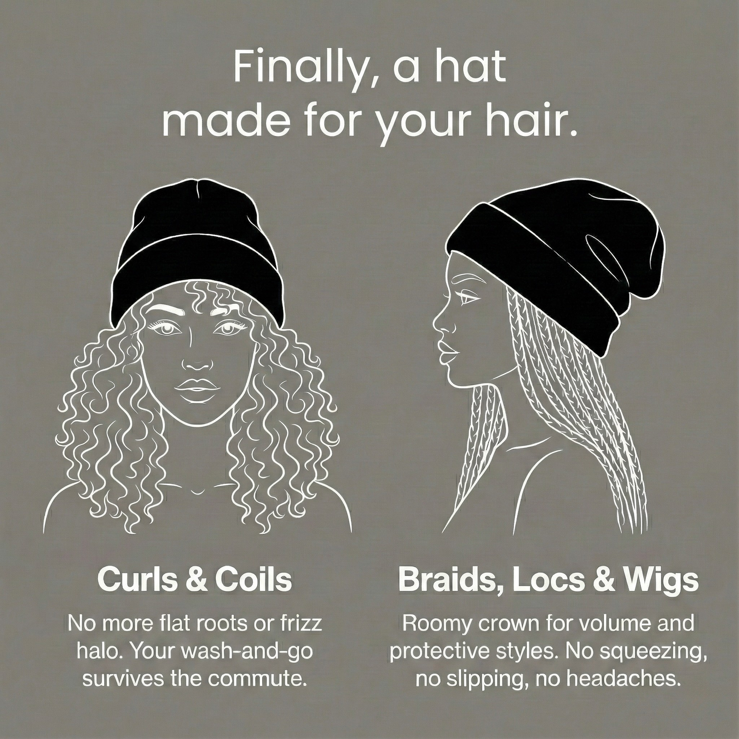 BubblyBeanie Silk Hat