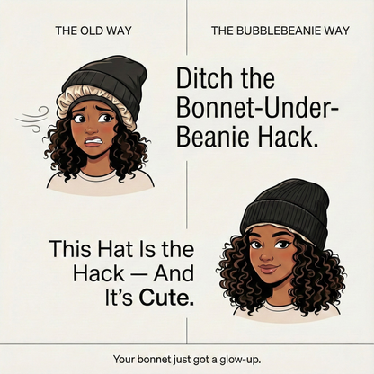 BubblyBeanie Silk Hat