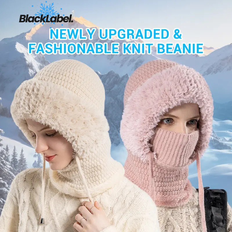 Black Label 4-in-1 Winter Beanie